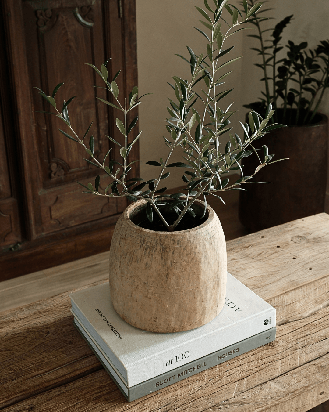 Weathered Flower Vessel 8"