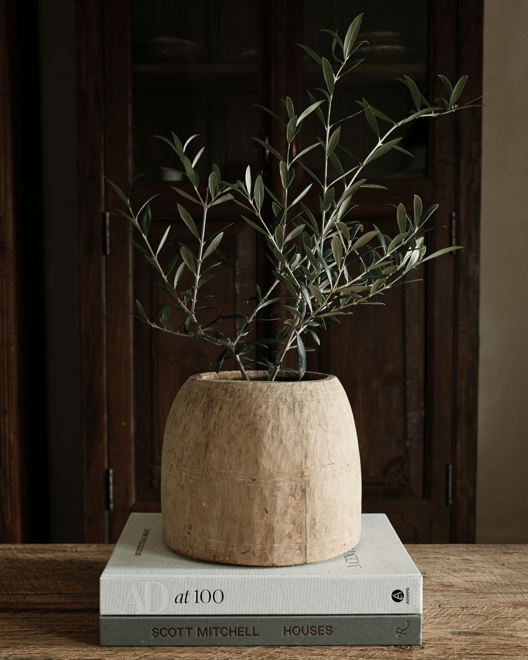 Weathered Flower Vessel 8"