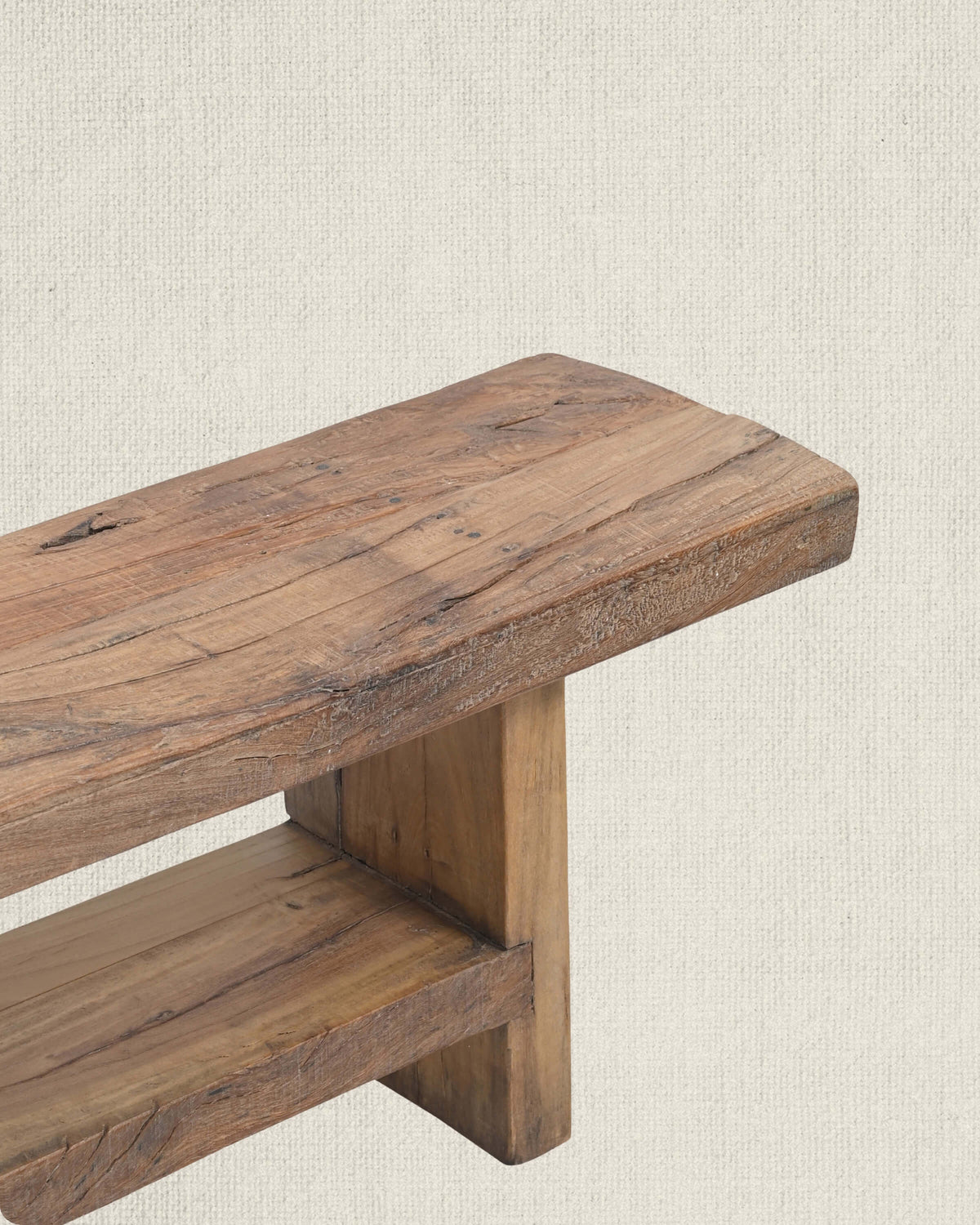 Entryway Double Slab Bench 62"