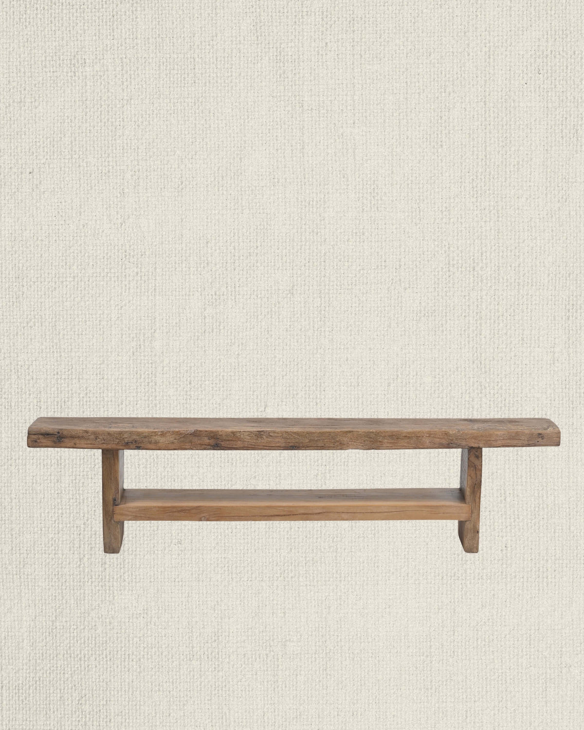 Teak Double Slab Bench 68"