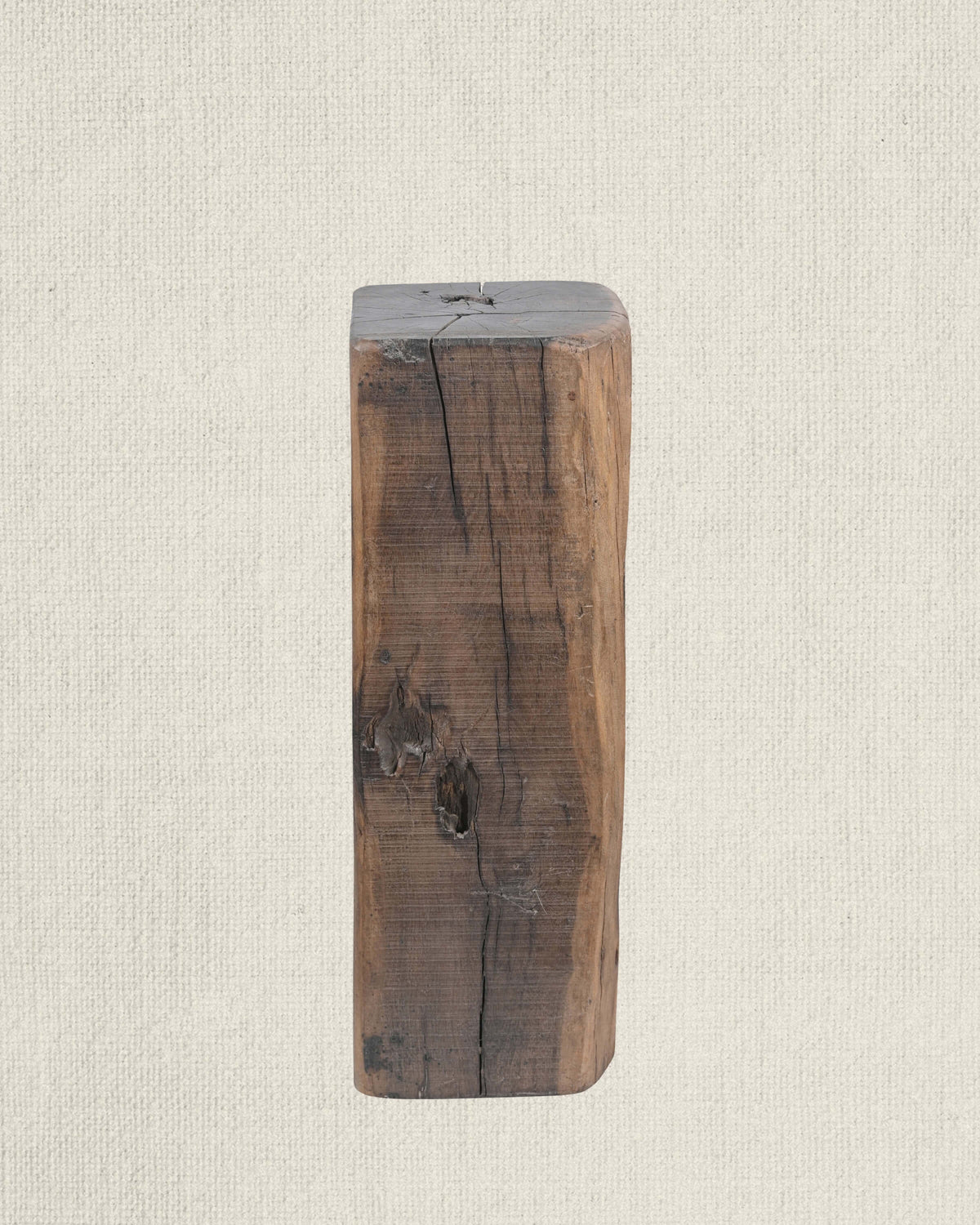 Antique Teak Wood Pedestal