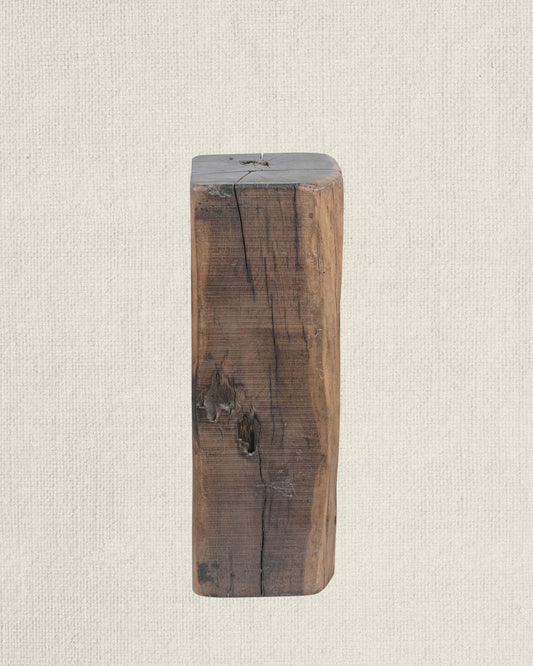 Antique Teak Wood Pedestal