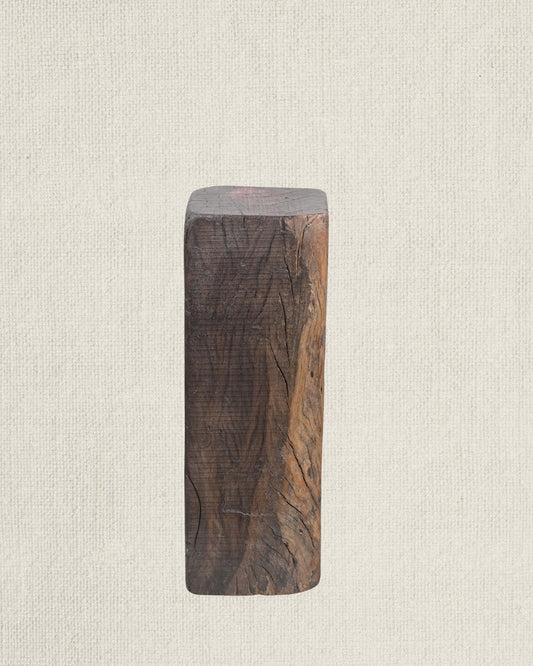 Teak Pedestal Column 32"