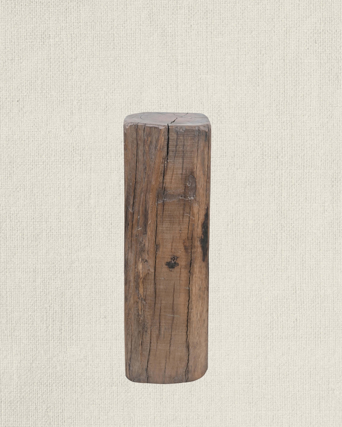 Antique Teak Wood Pedestal