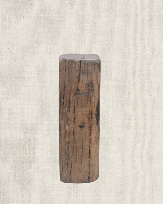 Antique Teak Wood Pedestal