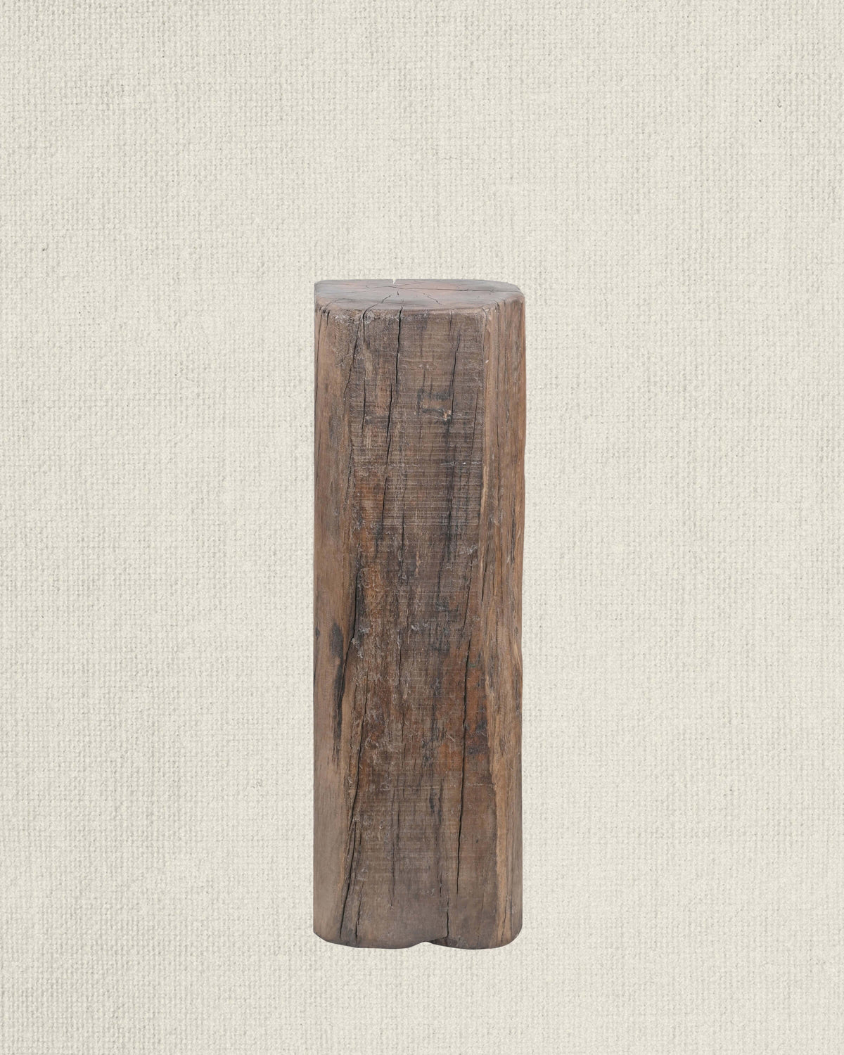Antique Teak Wood Pedestal