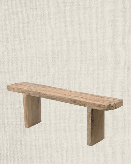 Antique Slab Bench 53"