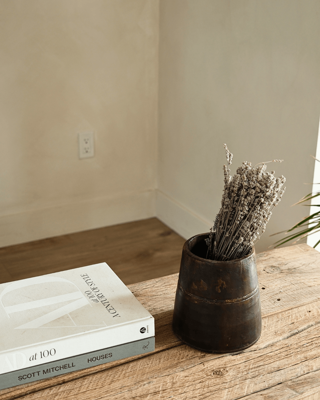 Hand Carved Planter 7.5"