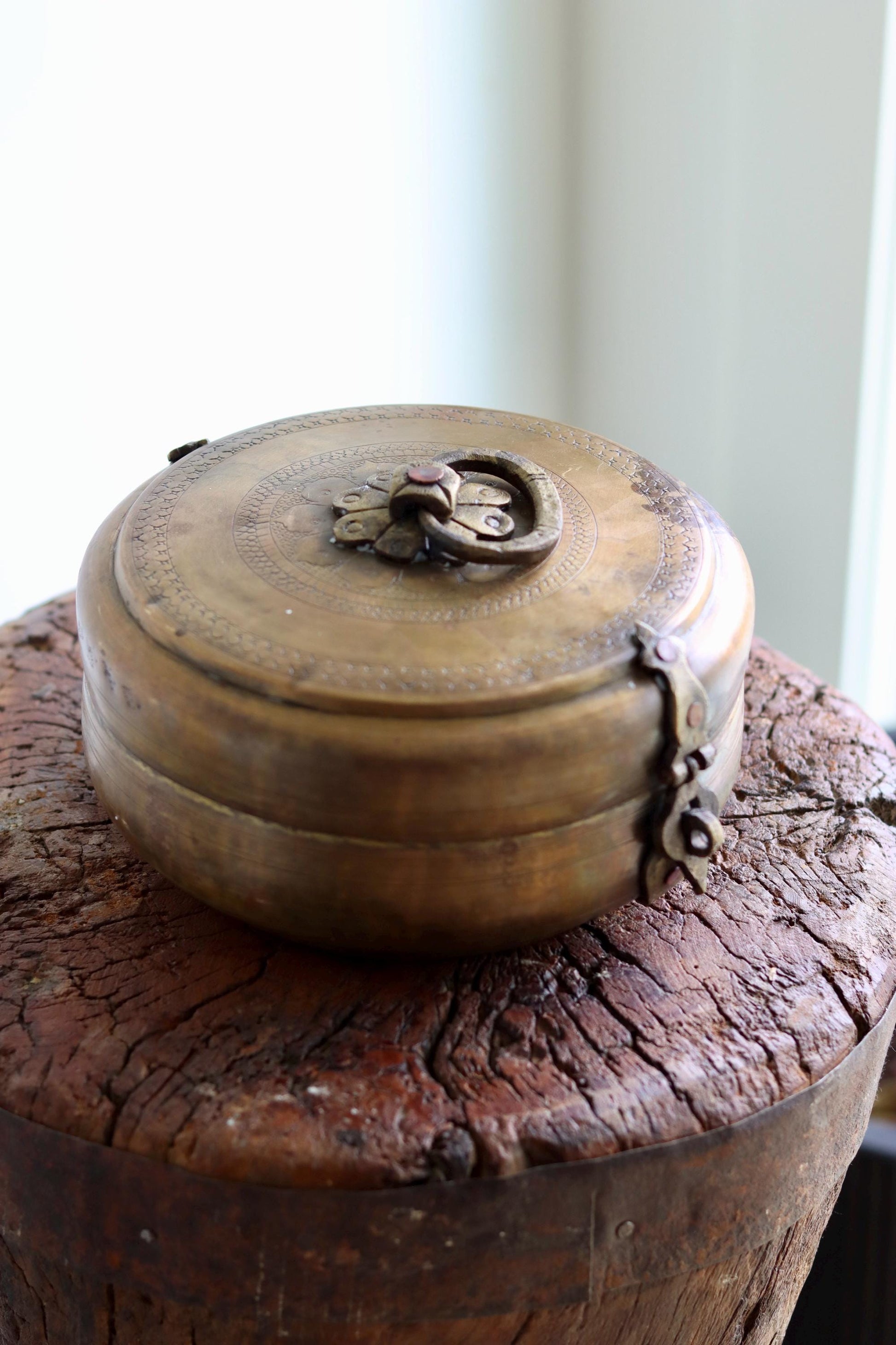 Vintage Brass Box