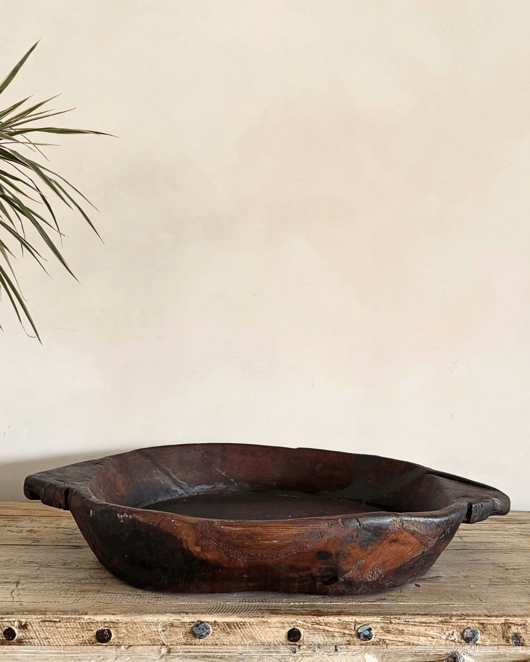 Teak Wood Dough Bowl