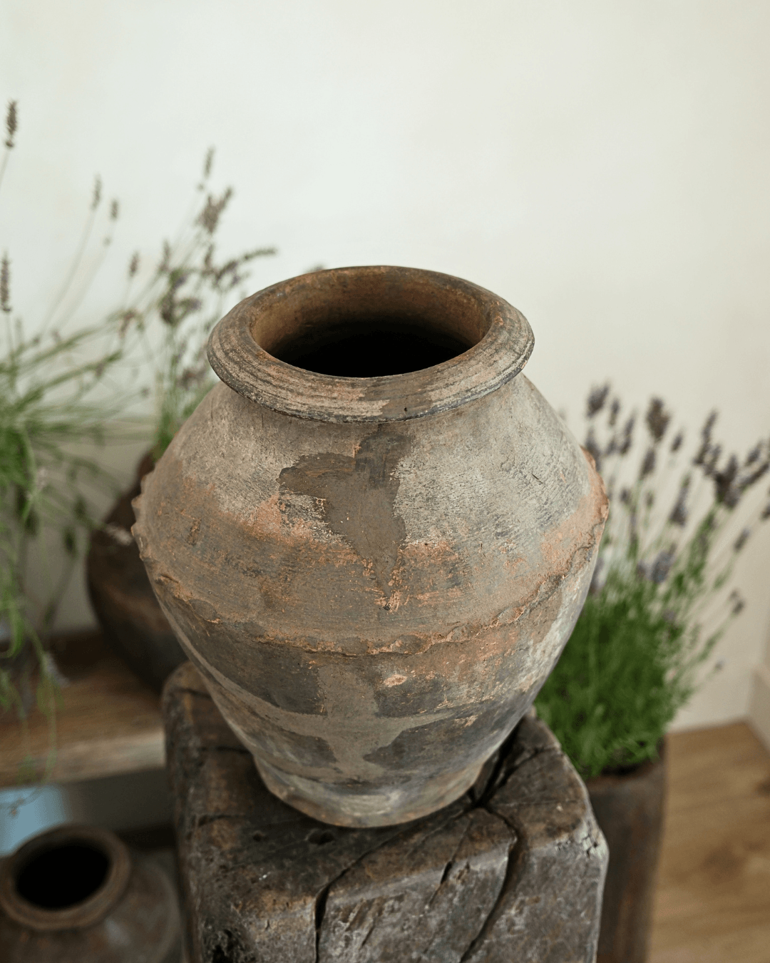 Rustic Clay Vessel