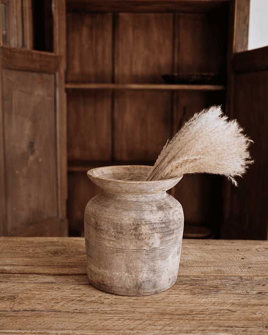 Hand Turned Wood Vessel