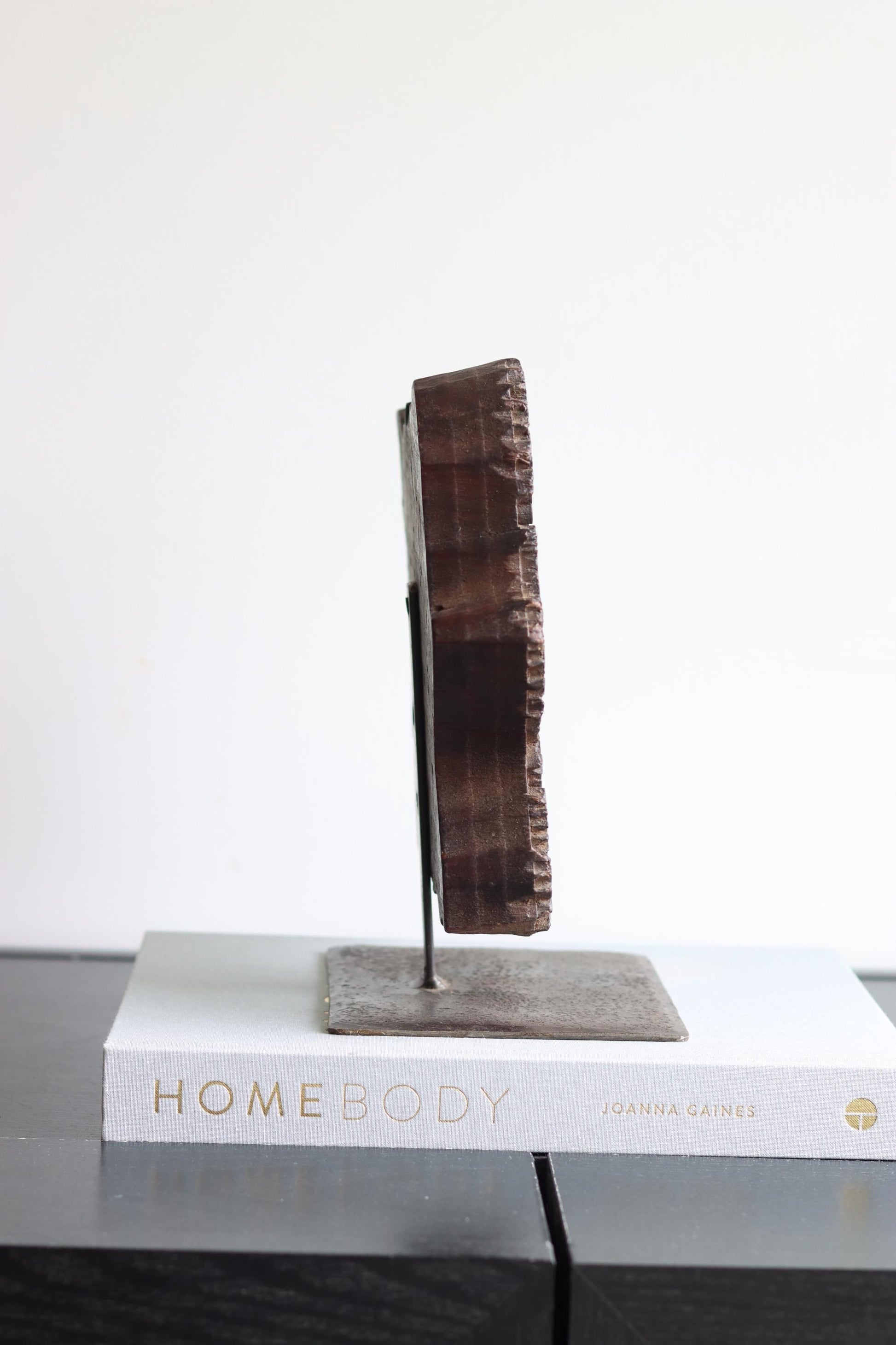 Vintage Block Print Stamp on Stand