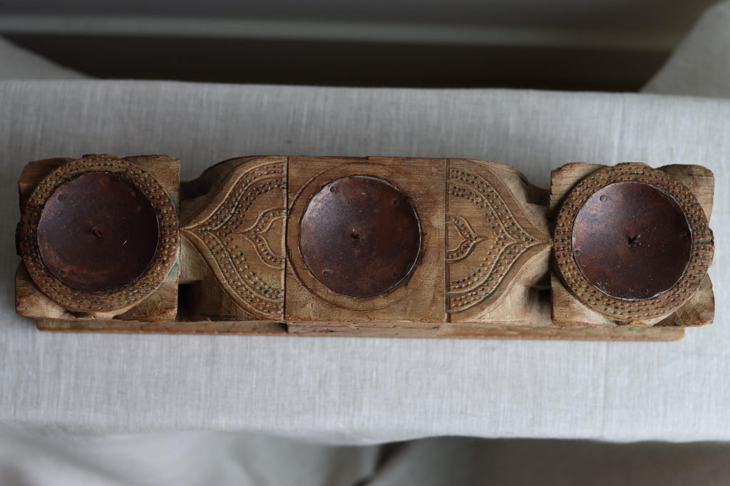 Antique Corbel Candle Holder