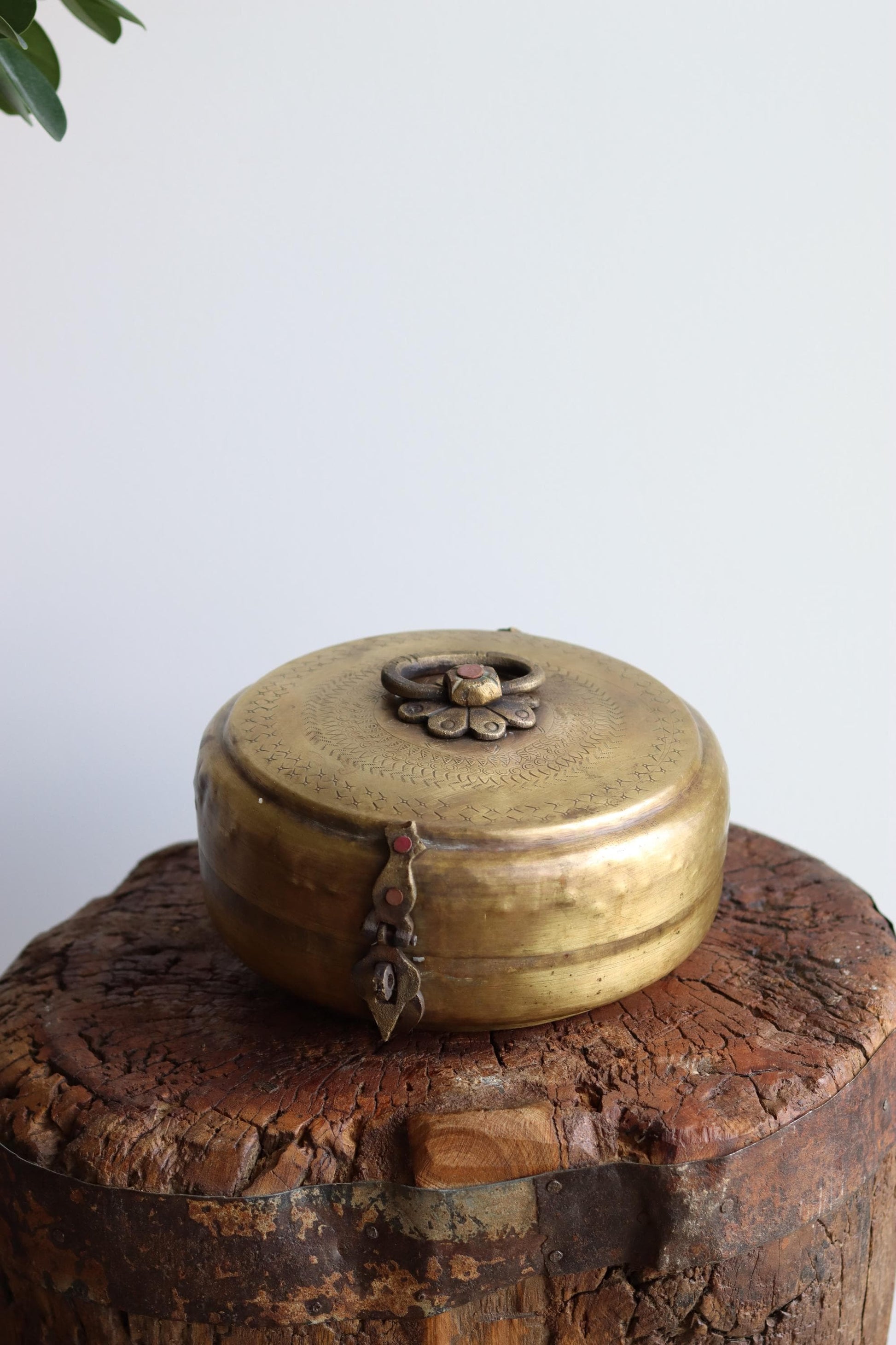 Vintage Brass Box