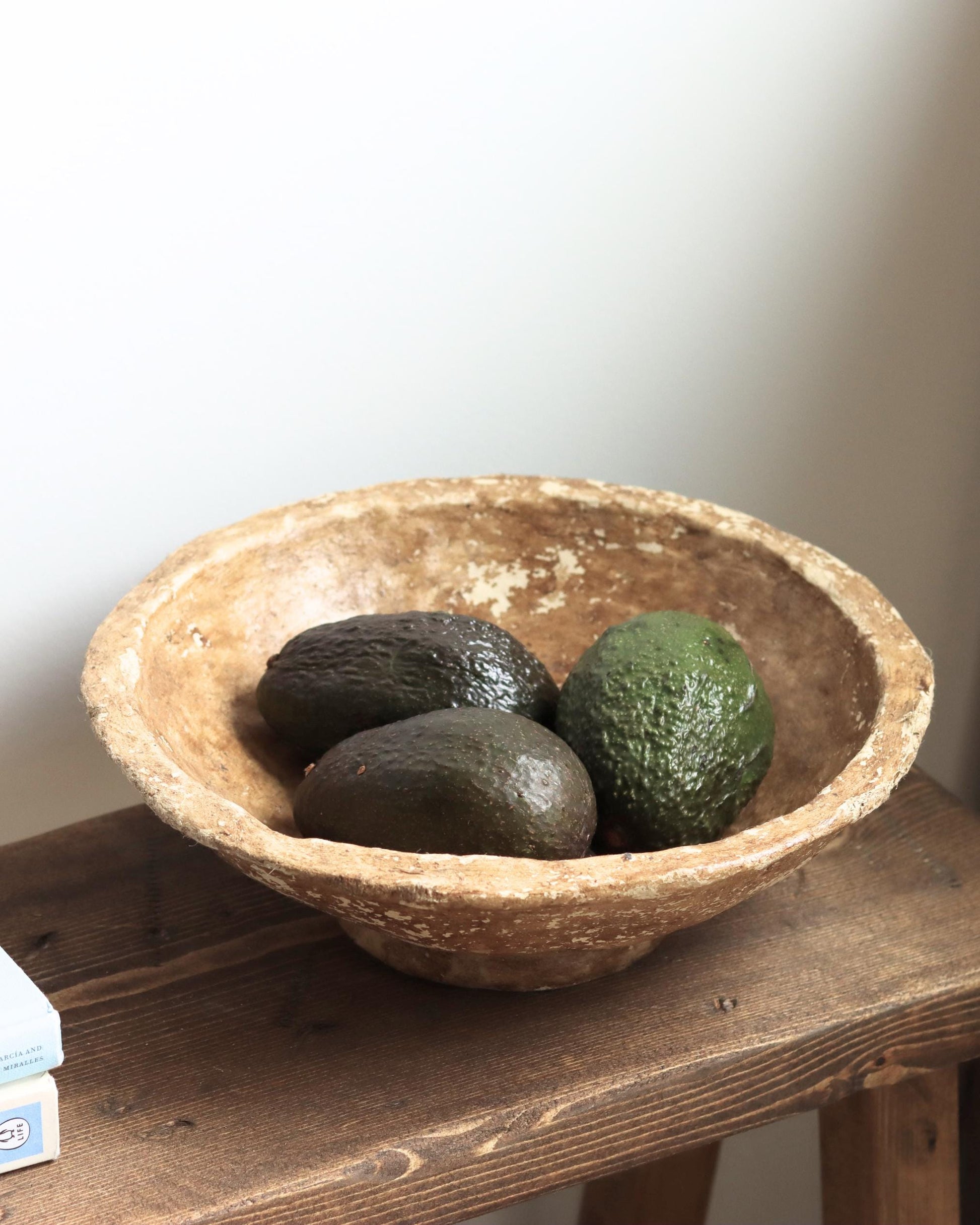 Antique 20th Century Paper Mache Bowl