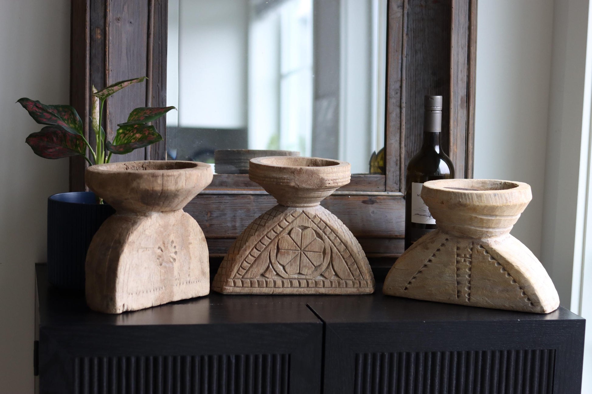 Vintage Bijani Seeder Candle Holder