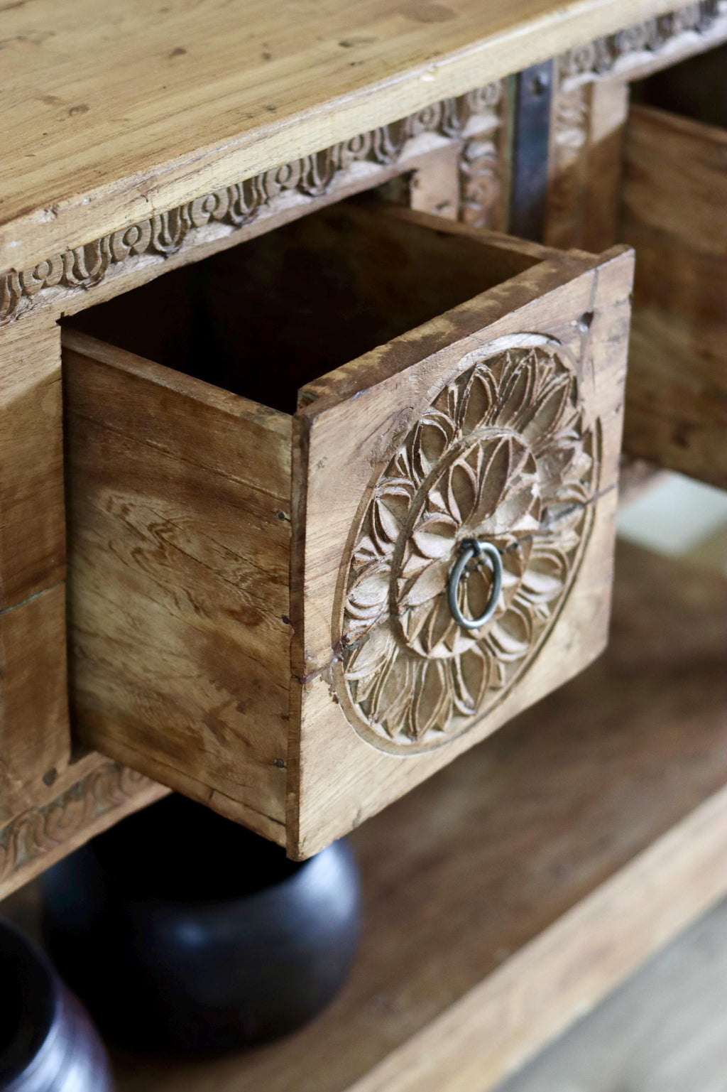 Vintage Entryway Console Table