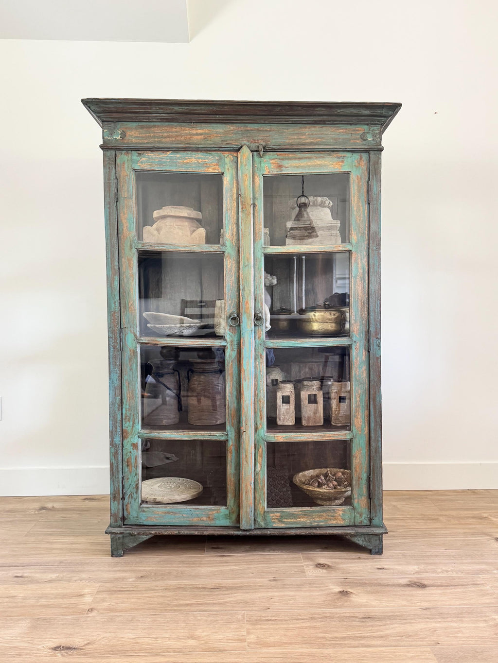 Vintage Oak Wood Cabinet