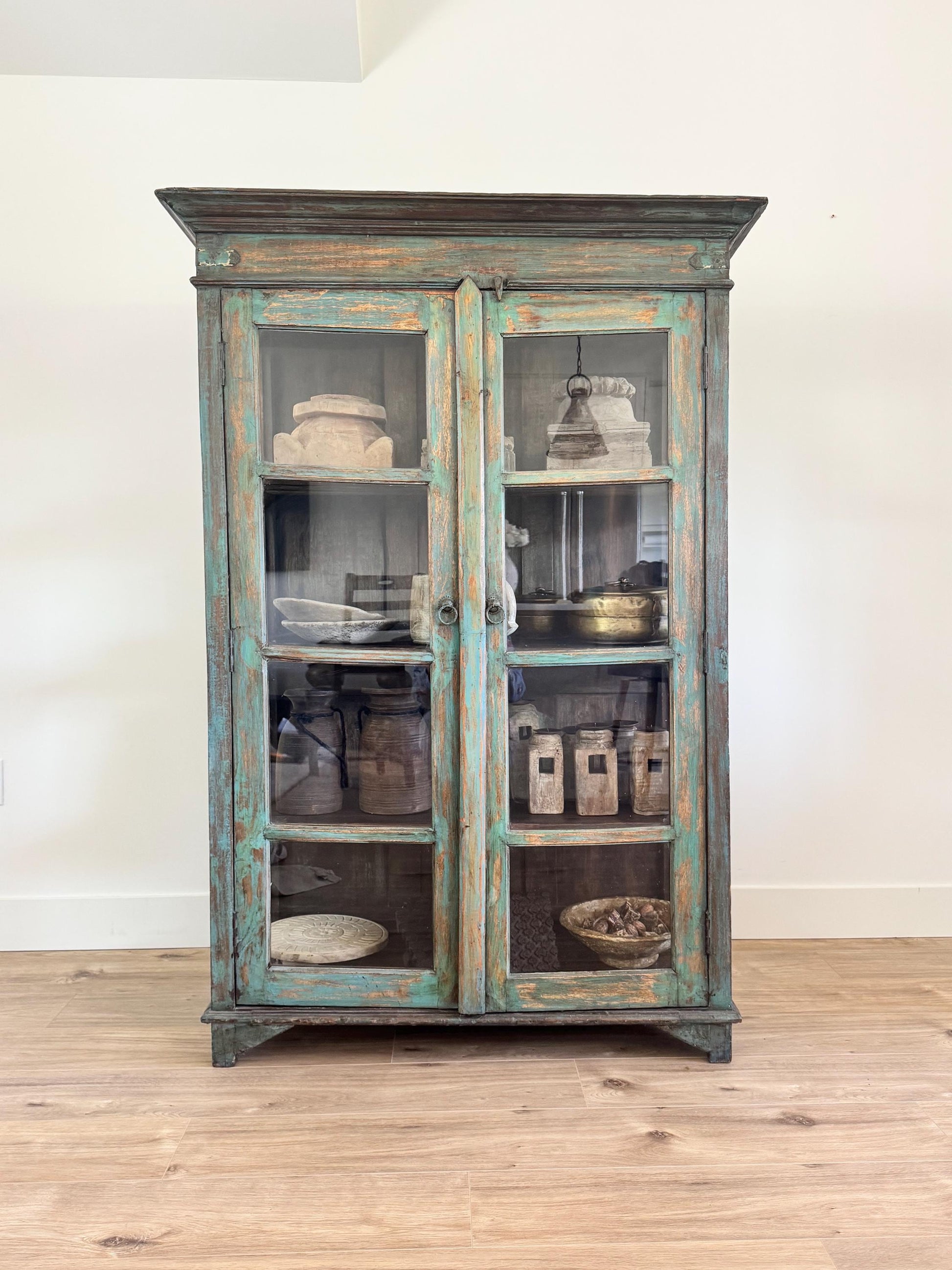 Vintage Oak Wood Cabinet