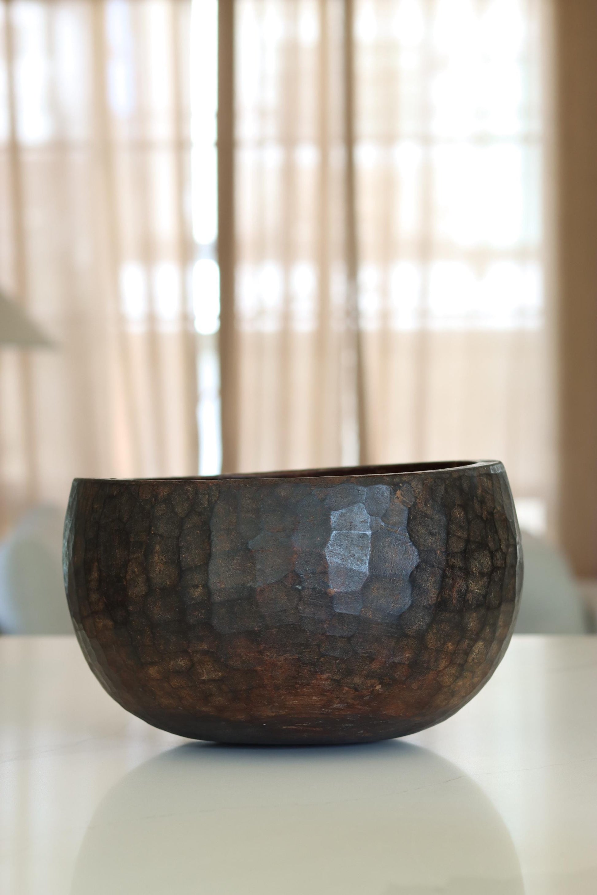 Vintage Naga Primitive Wooden Bowl