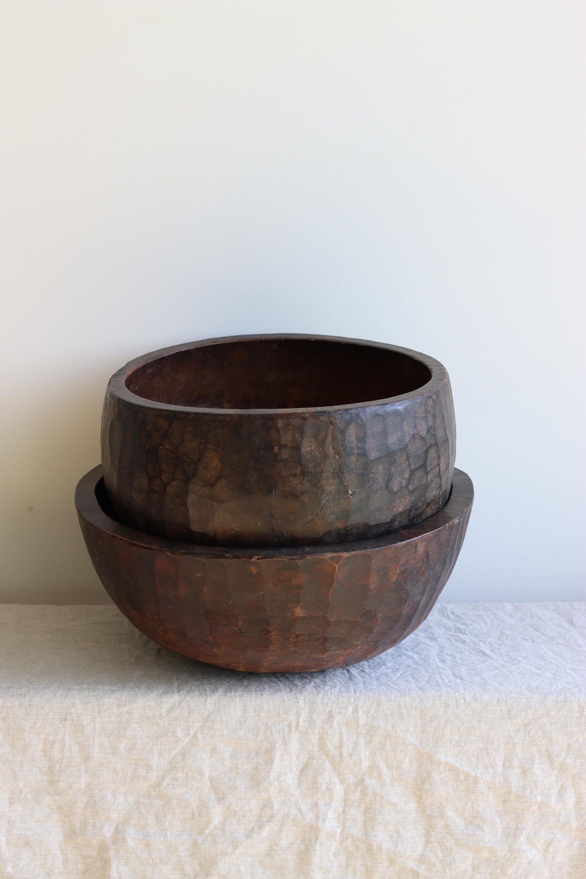 Vintage Naga Primitive Wooden Bowl
