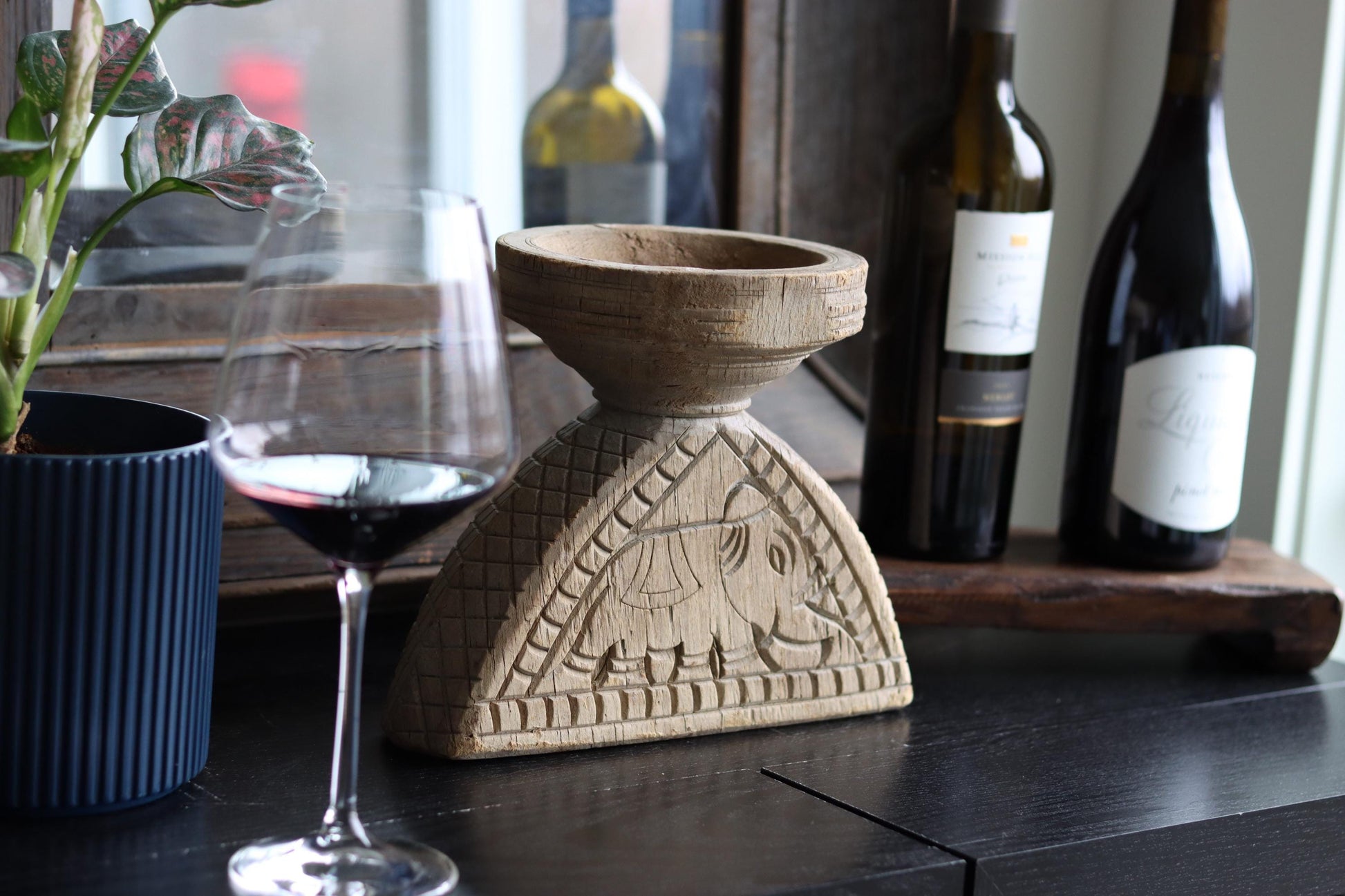 Vintage Bijani Seeder Candle Holder