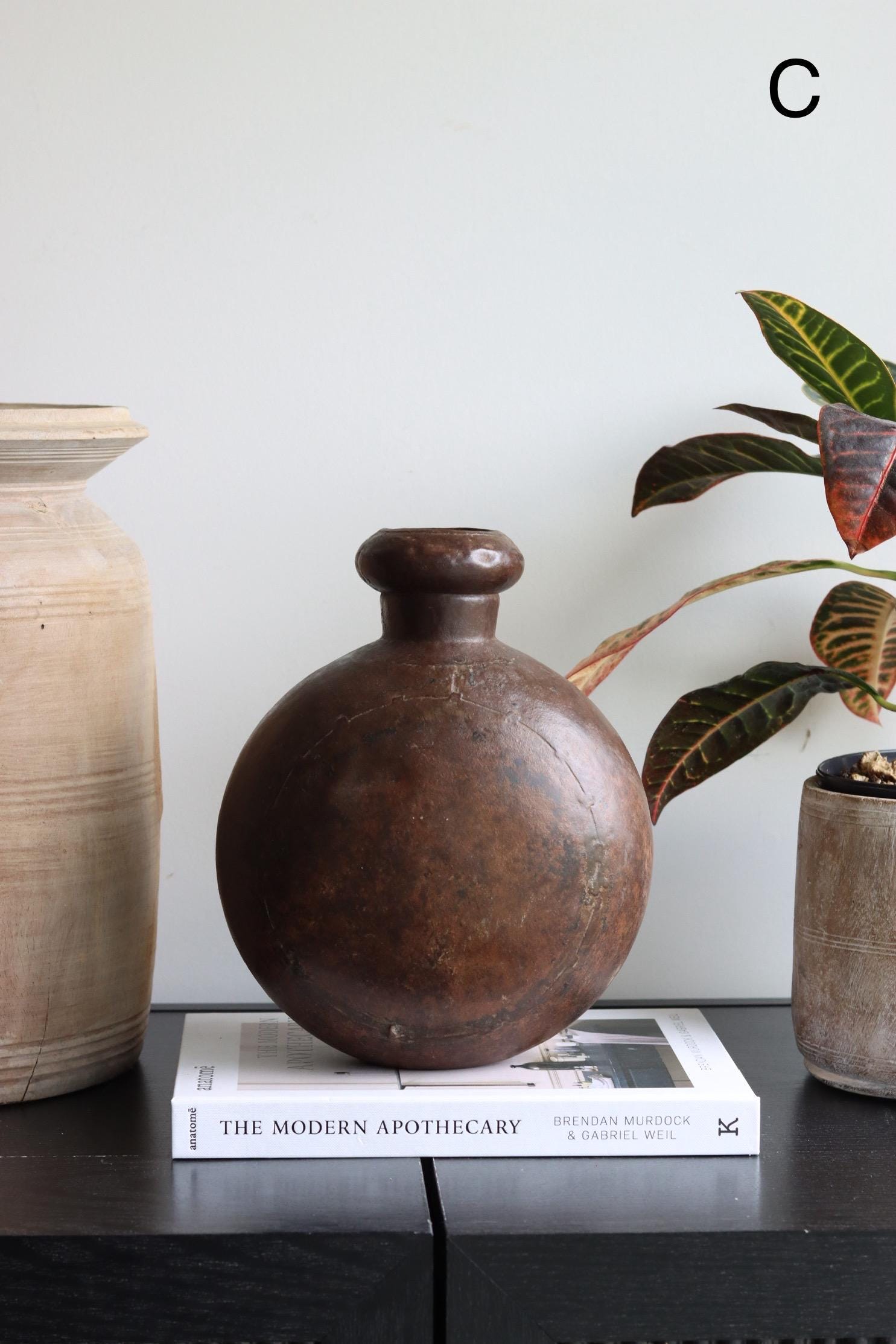 Vintage Iron Pot