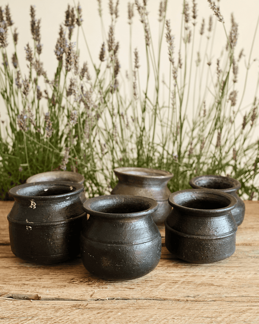 Small Clay Vessels | Vintage Indian Terracotta Pots