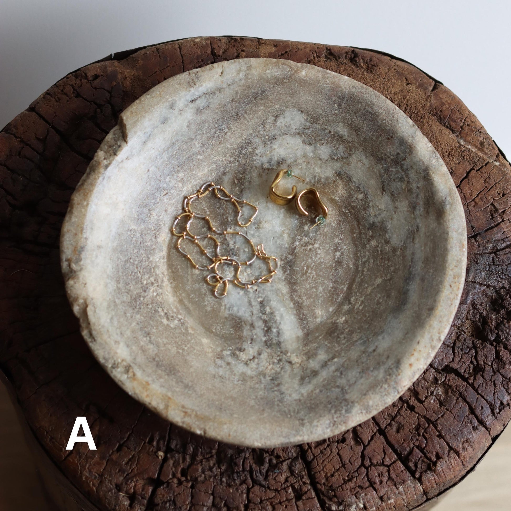 Vintage Marble Bowl