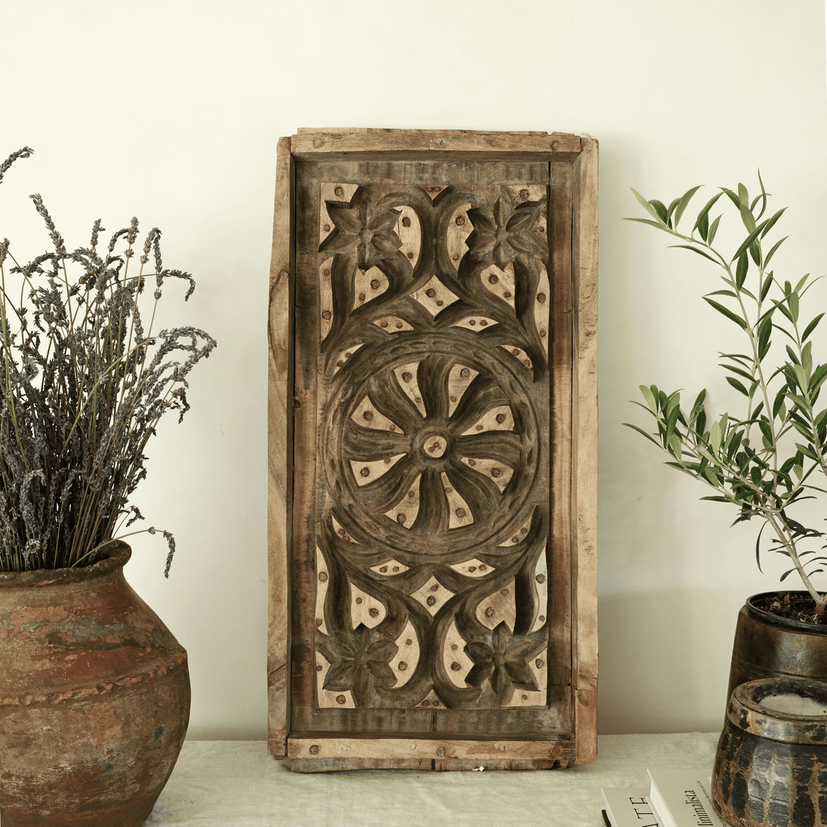 Antique Wooden Concrete Mold