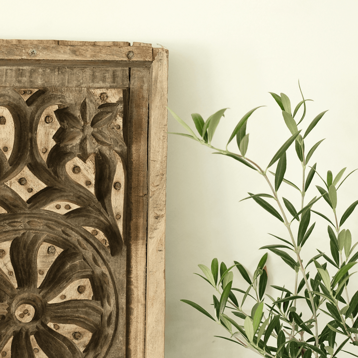 Antique Wooden Concrete Mold