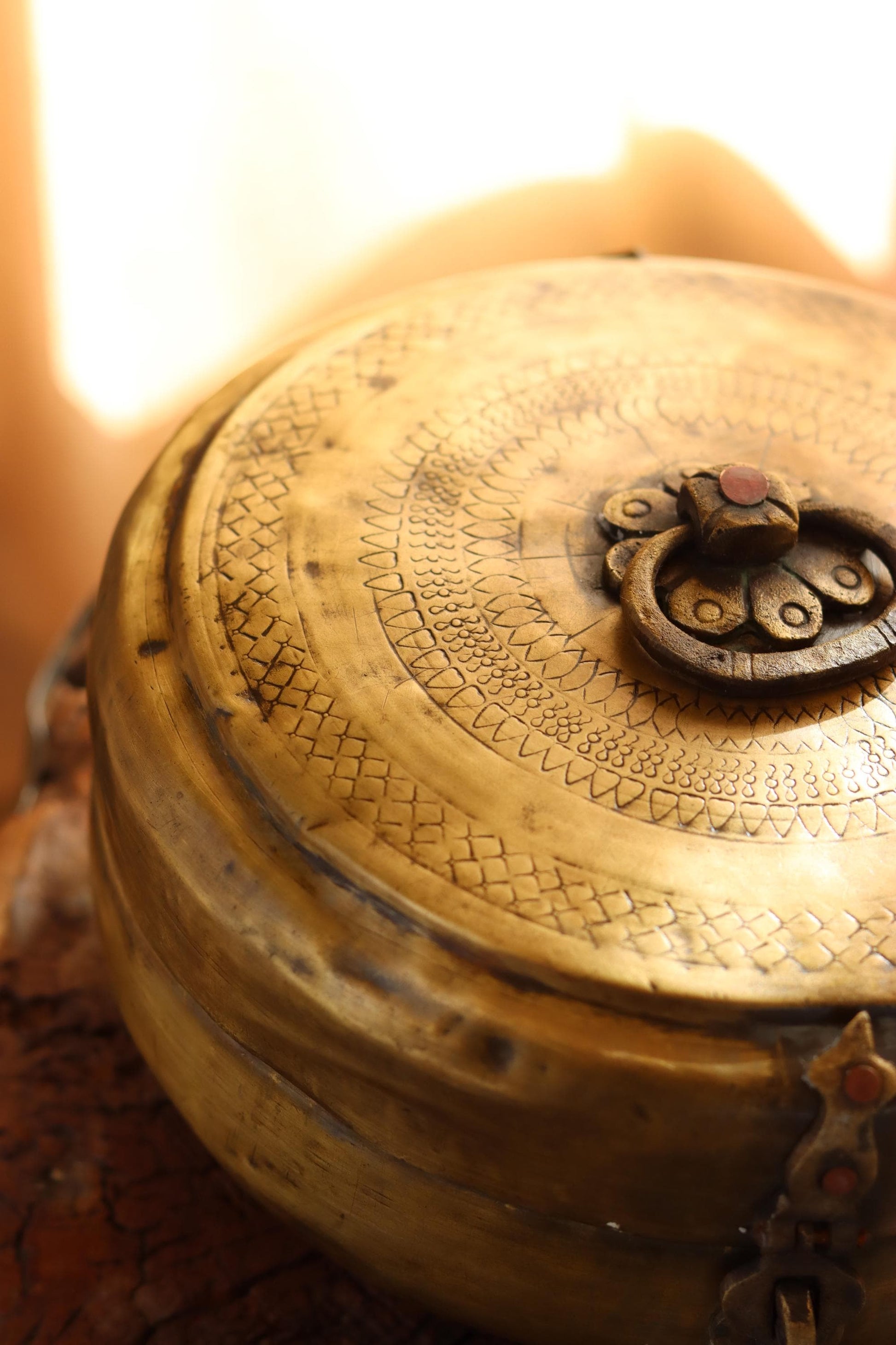 Vintage Brass Box