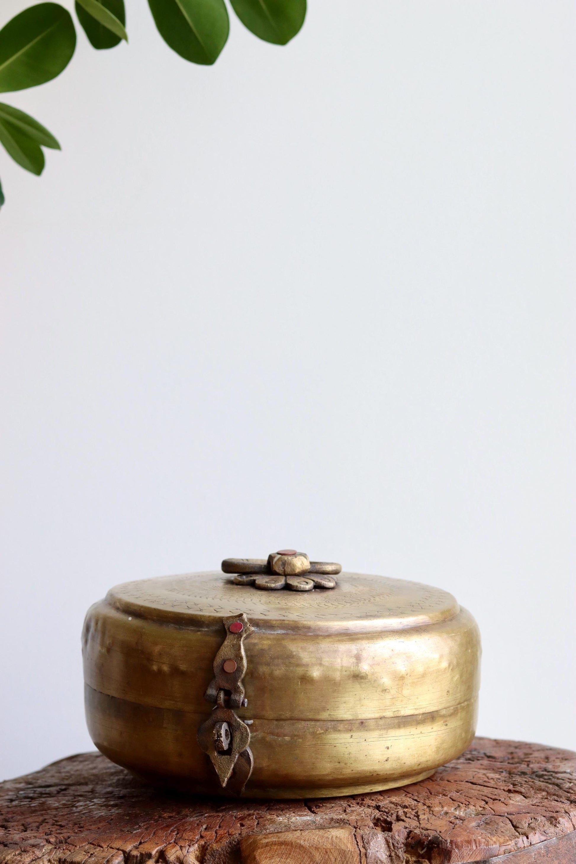 Vintage Brass Box