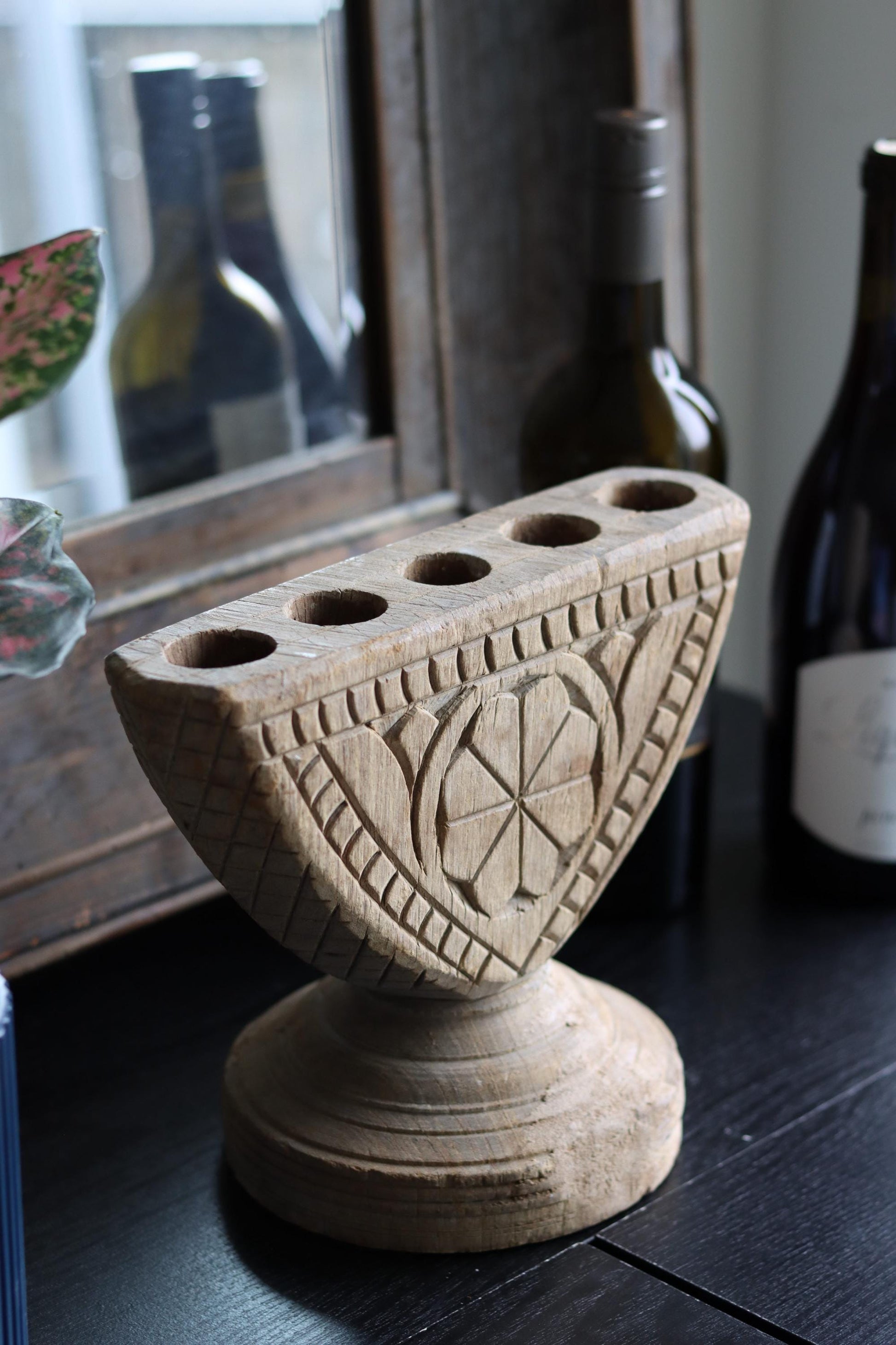 Vintage Bijani Seeder Candle Holder
