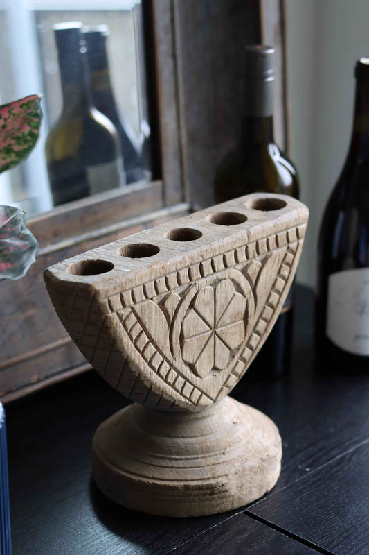 Vintage Bijani Seeder Candle Holder