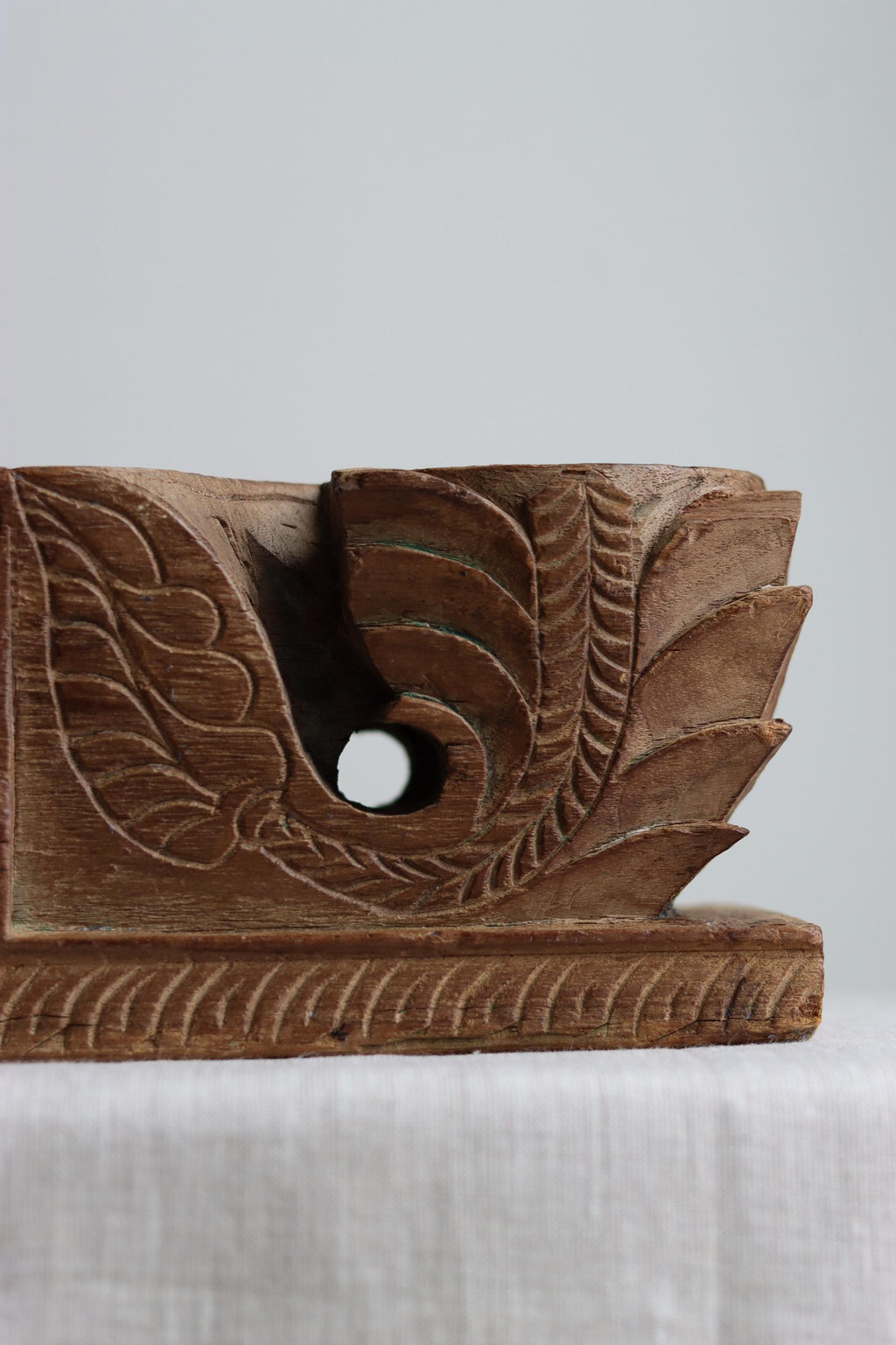 Antique Corbel Candle Holder