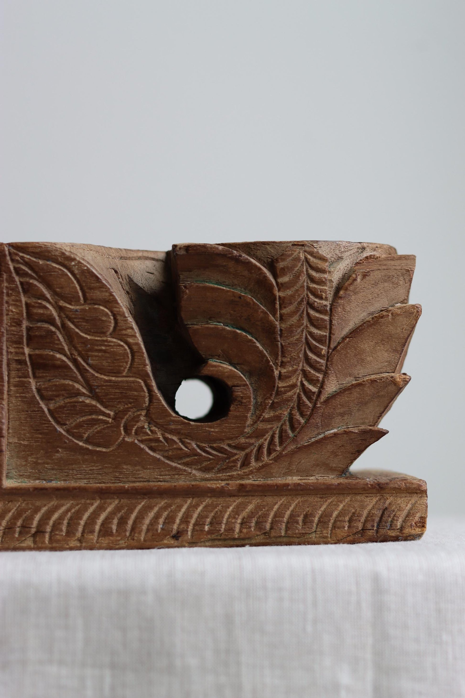Antique Corbel Candle Holder