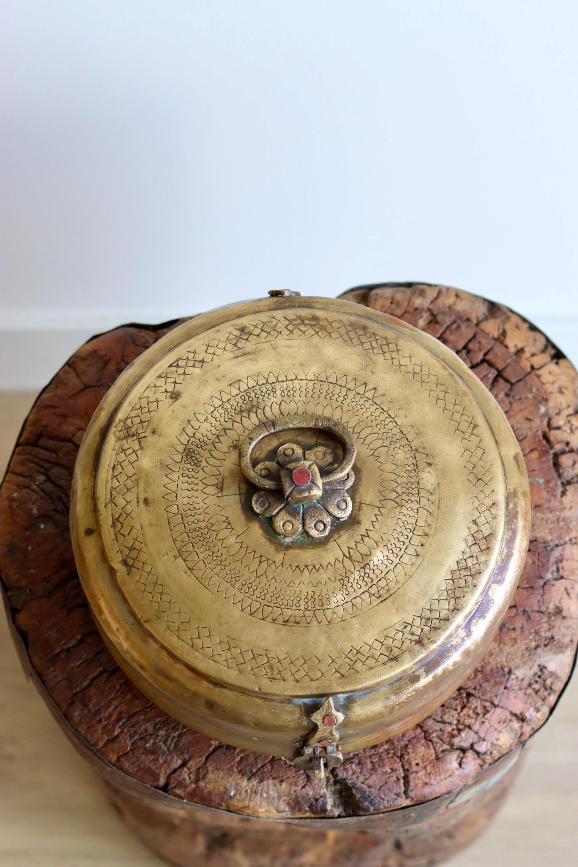 Vintage Brass Box