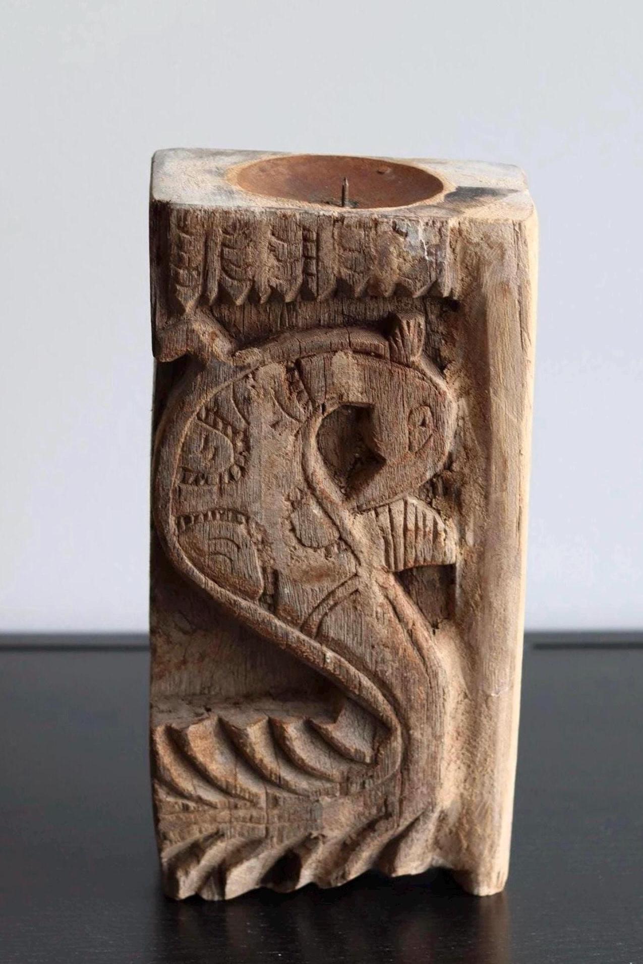 Vintage Corbel Candle Holder / Book End