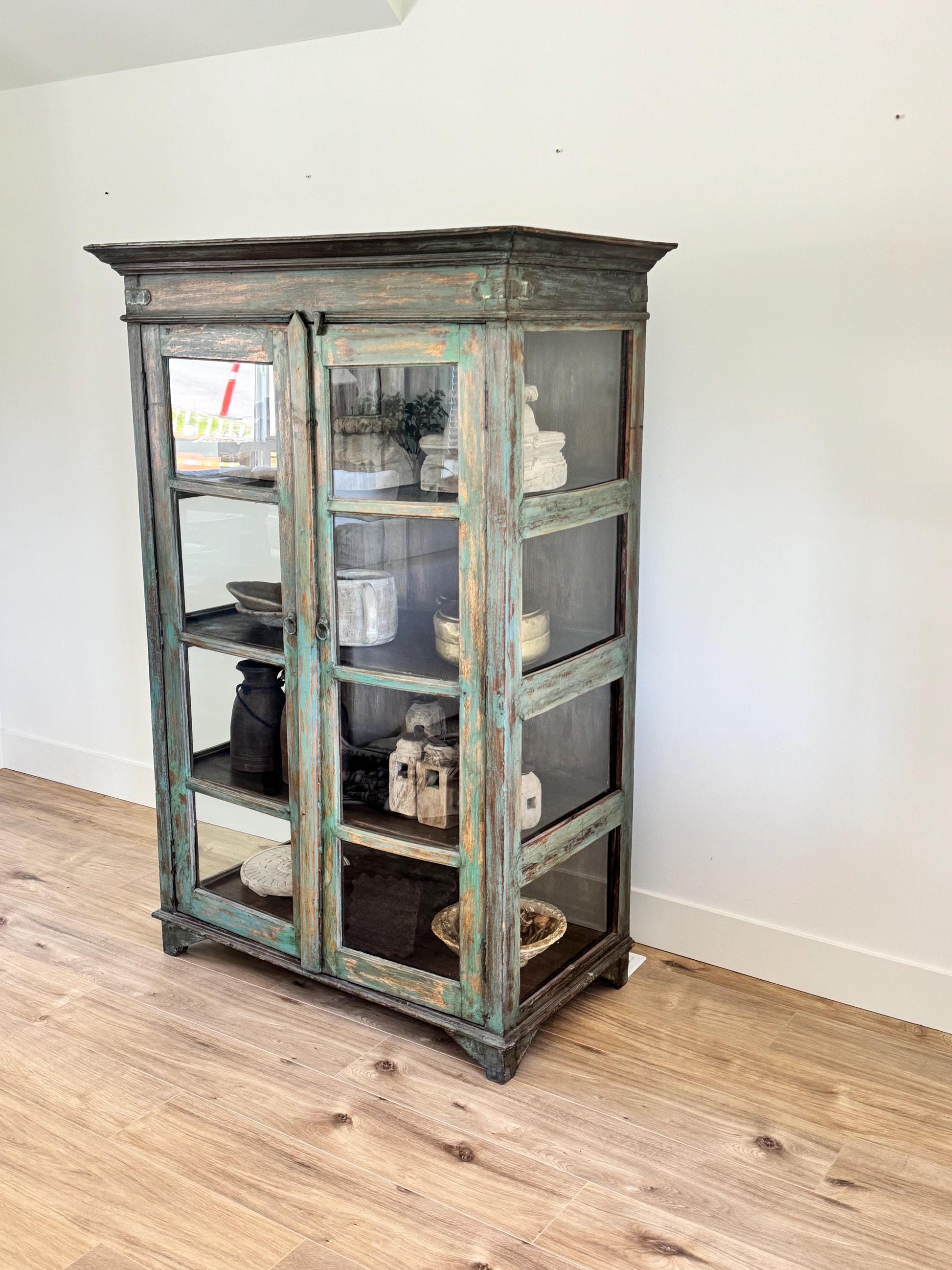 Vintage Oak Wood Cabinet