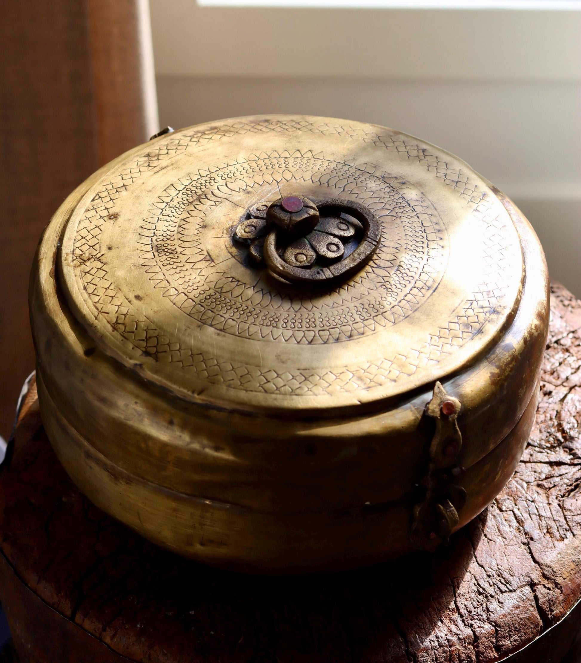 Vintage Brass Box
