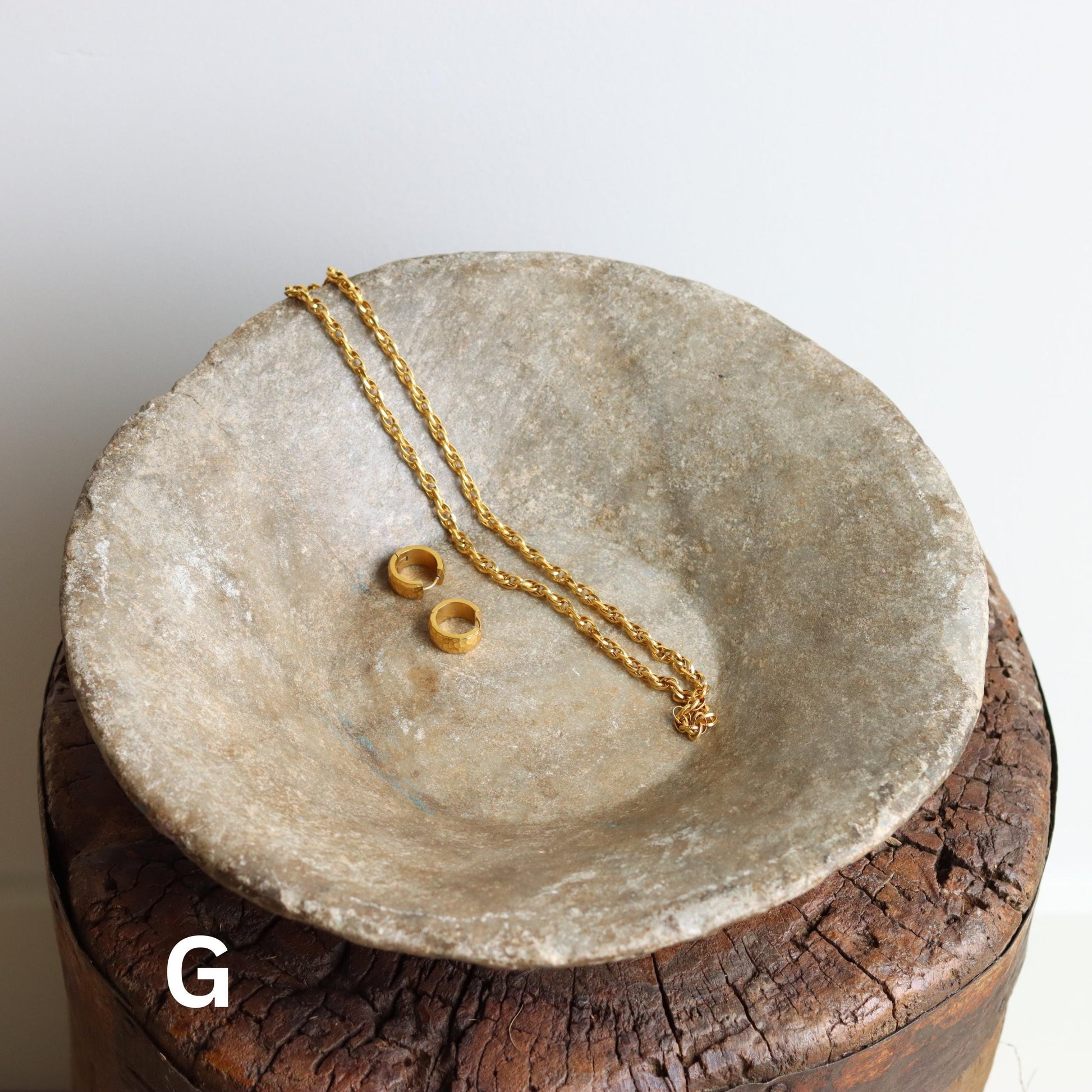 Vintage Marble Bowl