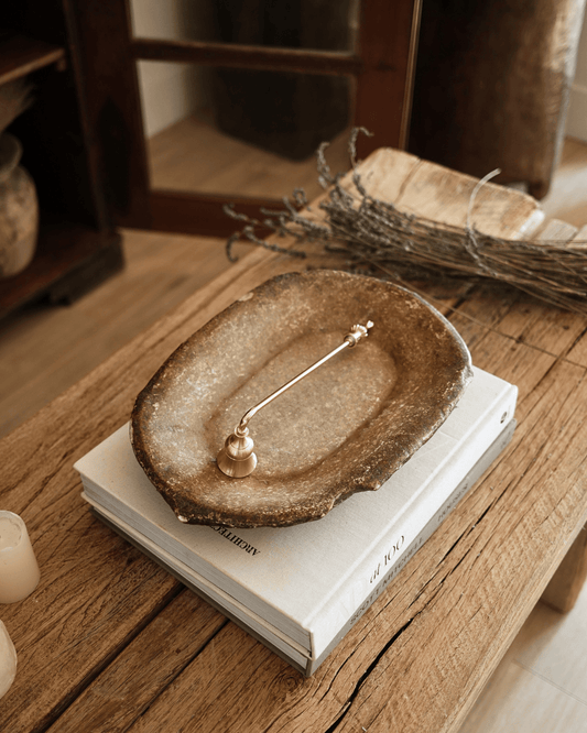 Stone Catchall Tray 14"