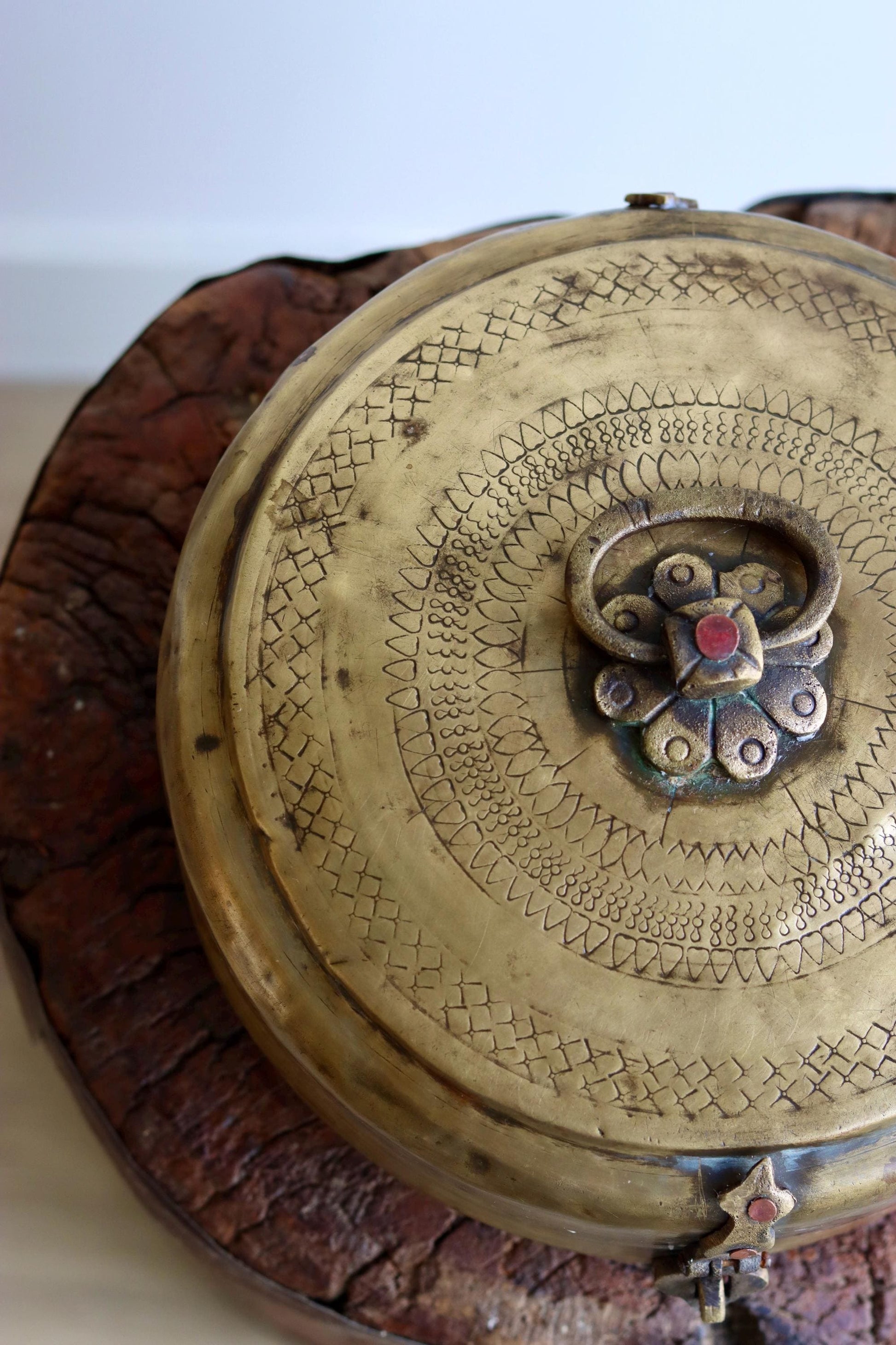 Vintage Brass Box