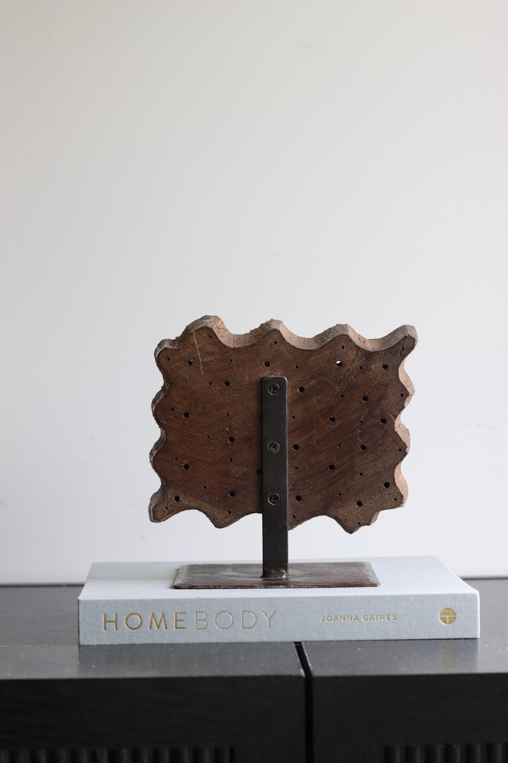 Vintage Block Print Stamp on Stand