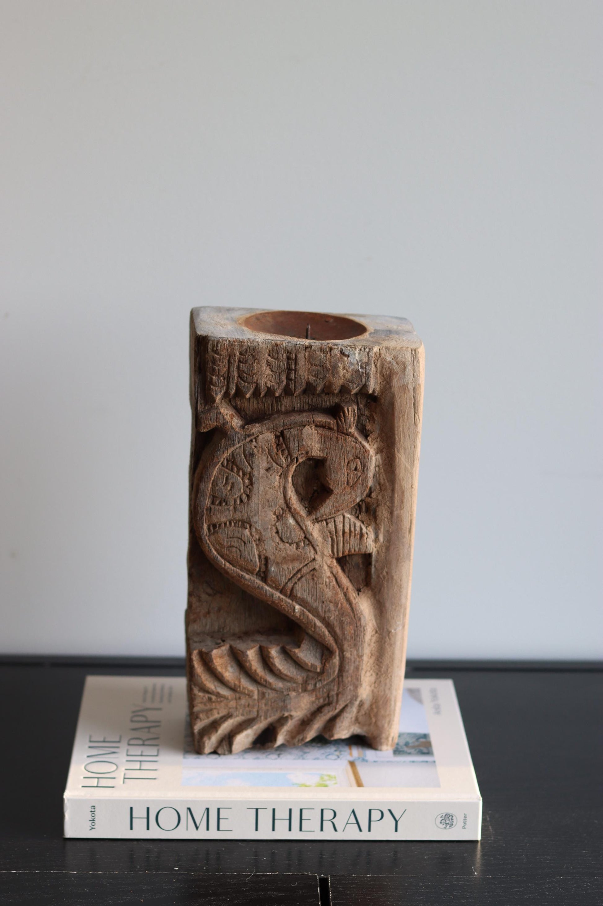 Vintage Corbel Candle Holder / Book End
