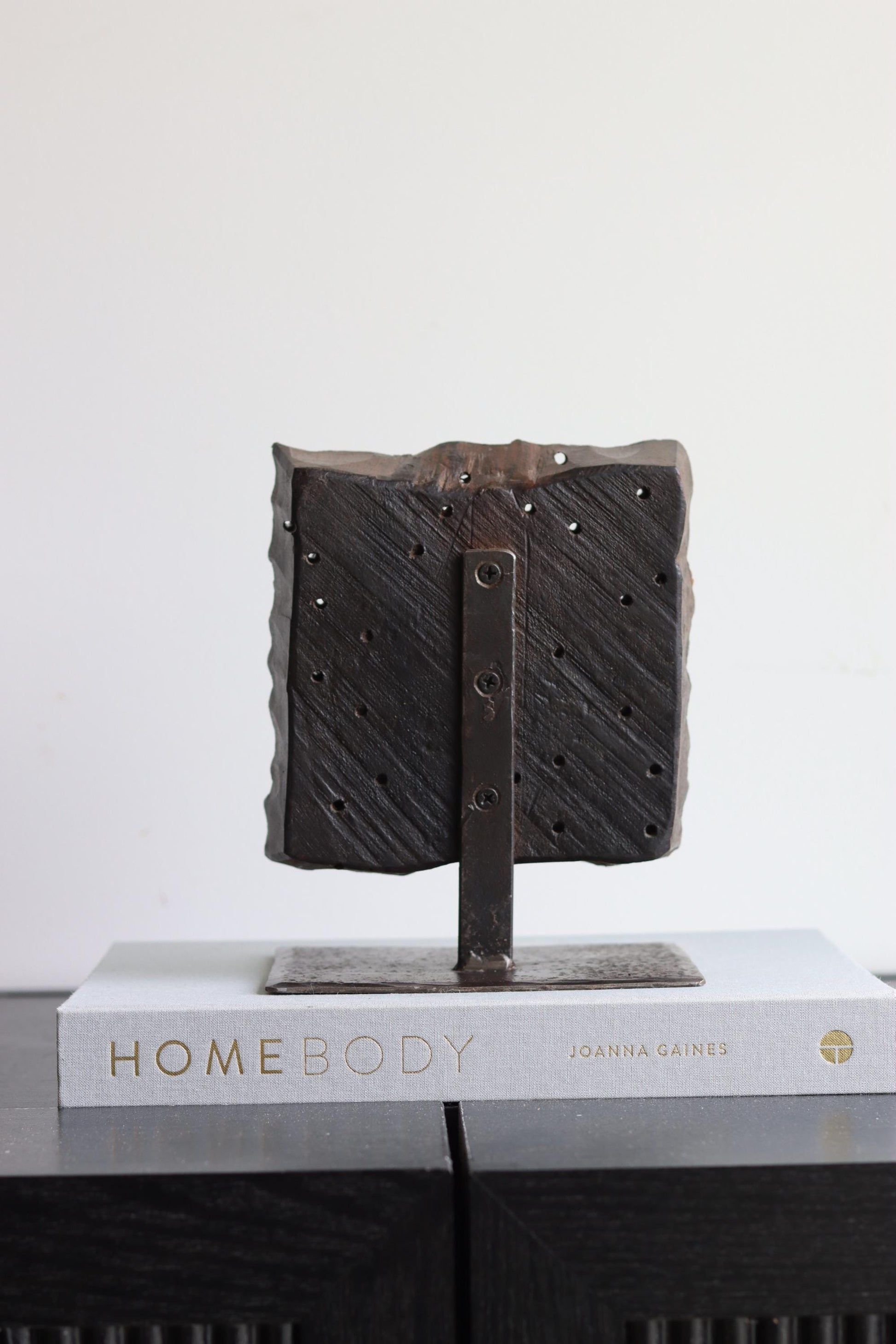 Vintage Block Print Stamp on Stand