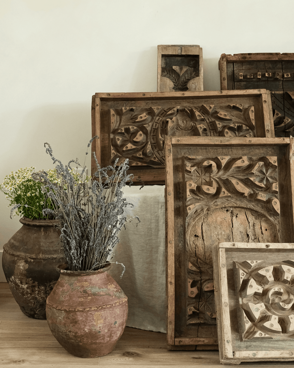 Teak  Column Mold