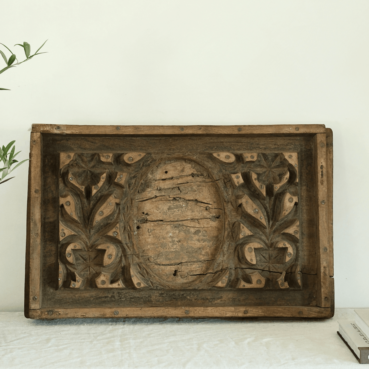 Antique Teak Concrete Mold